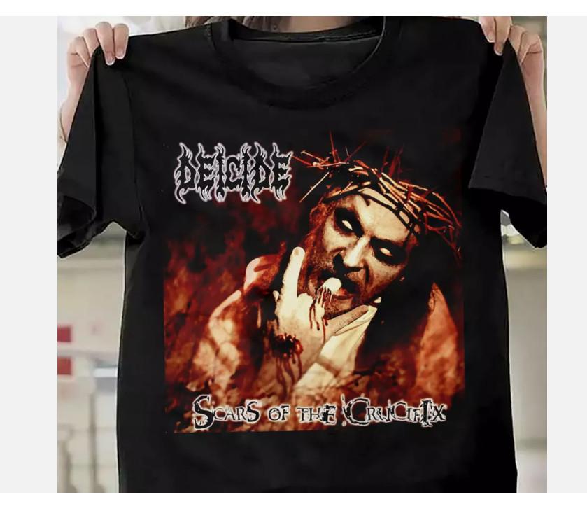 New Deicide - Scars Of The Crucifix Gift For Fan Black All Size Shirt
