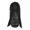 Silk Satin Sleep Cap With Bow Tie Long Stocking For Nighttime Comfort And Style