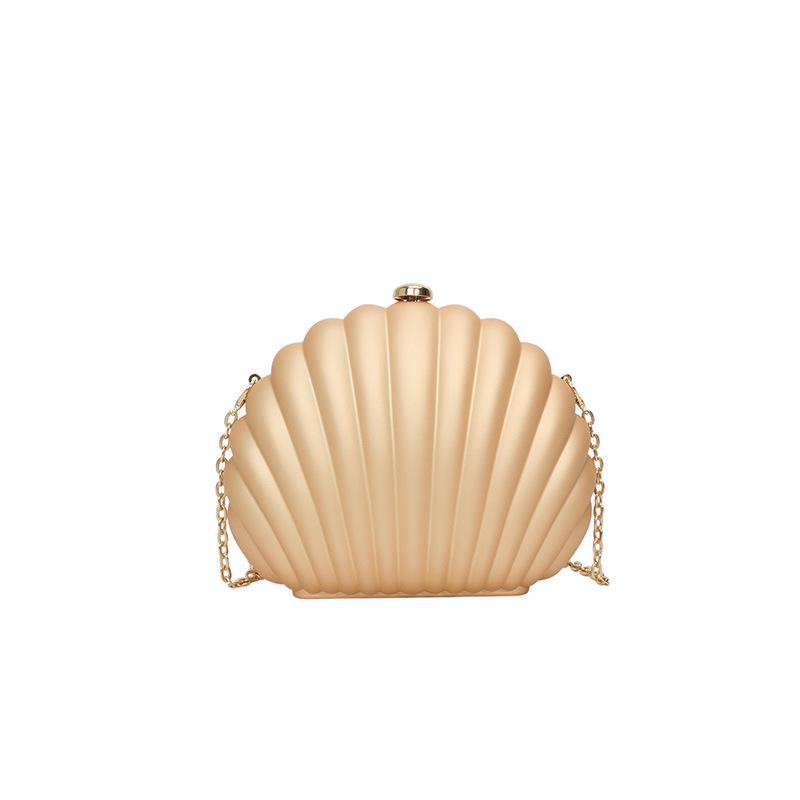 Acrylic Evening Clutch: European & American Style Crossbody Chain Bag for Women