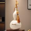 Double Fortune Gourd Ornament for Home Decor: Entrance, Hallway, Living Room, or TV Cabinet