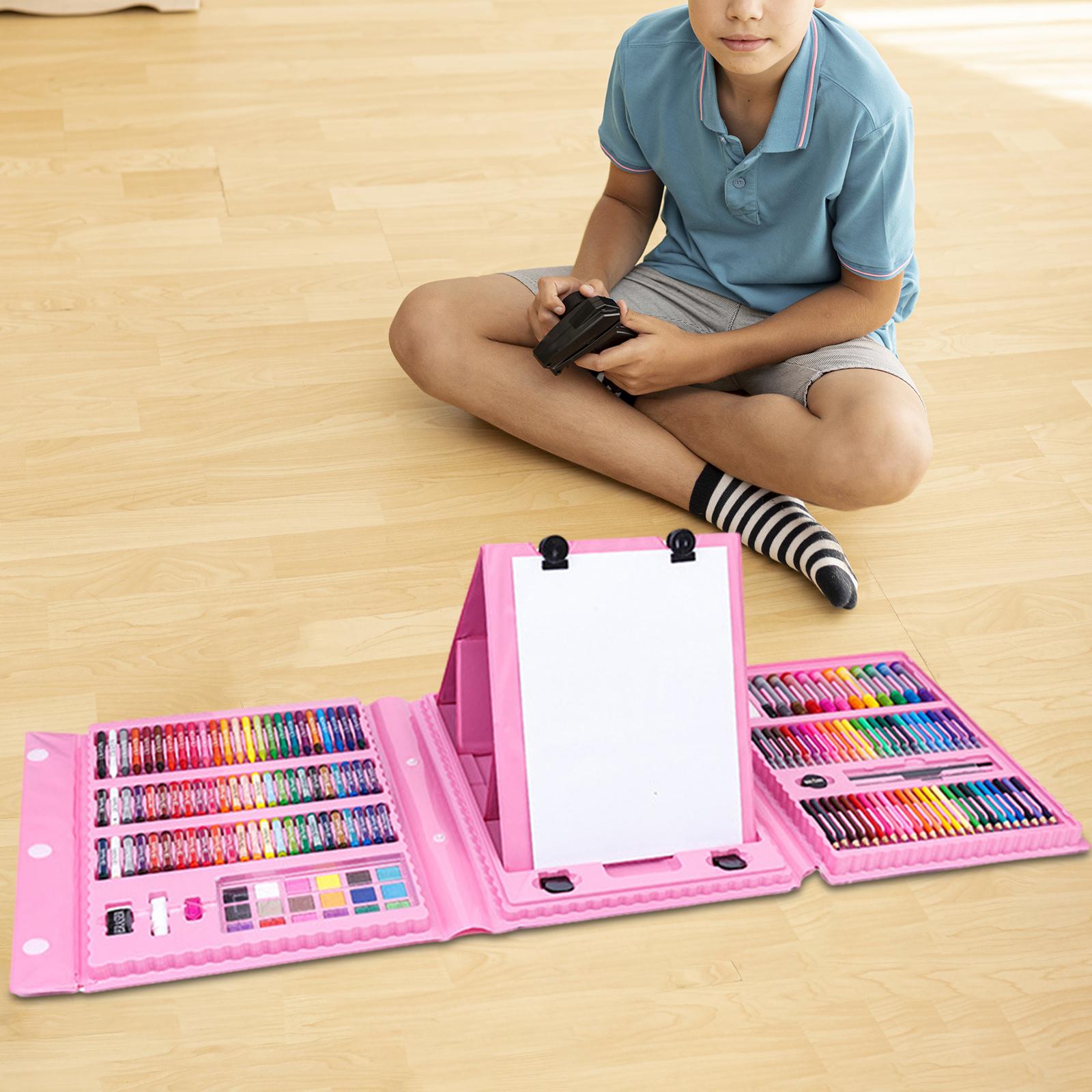 

176x набор акварельных ручек для детей, доска для рисования для художников, взрослых, начинающих розовый