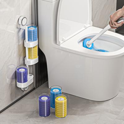 Toilet Brush with Universal Compatibility Disposal Replacement Heads Powerful Cleaning Performance Toilet Brush