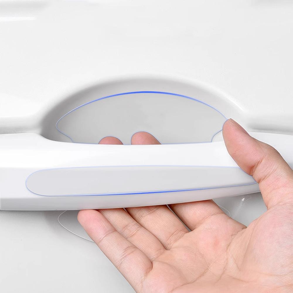 Universal Car Anti-collision Stickers Door Handle Anti-scratch Transparent Protective Stickers Paint Surface Protection Film