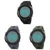 Skmei Men Led Digital Alarm Sport Watch With Premium Quality Silicone Strap And Timeless Design