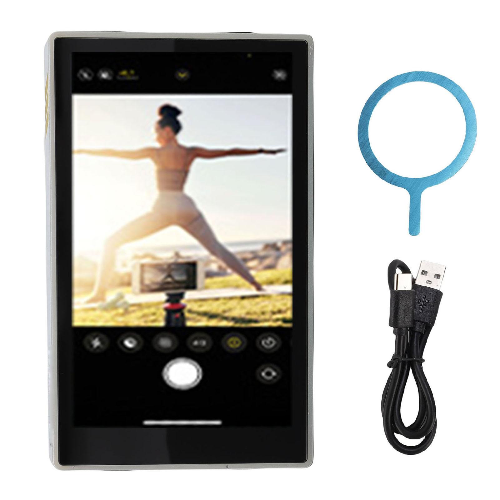 

Магнитный экран для видеоблога и селфи 3,97 дюйма, Bluetooth-пульт, задняя камера телефона для прямой трансляции