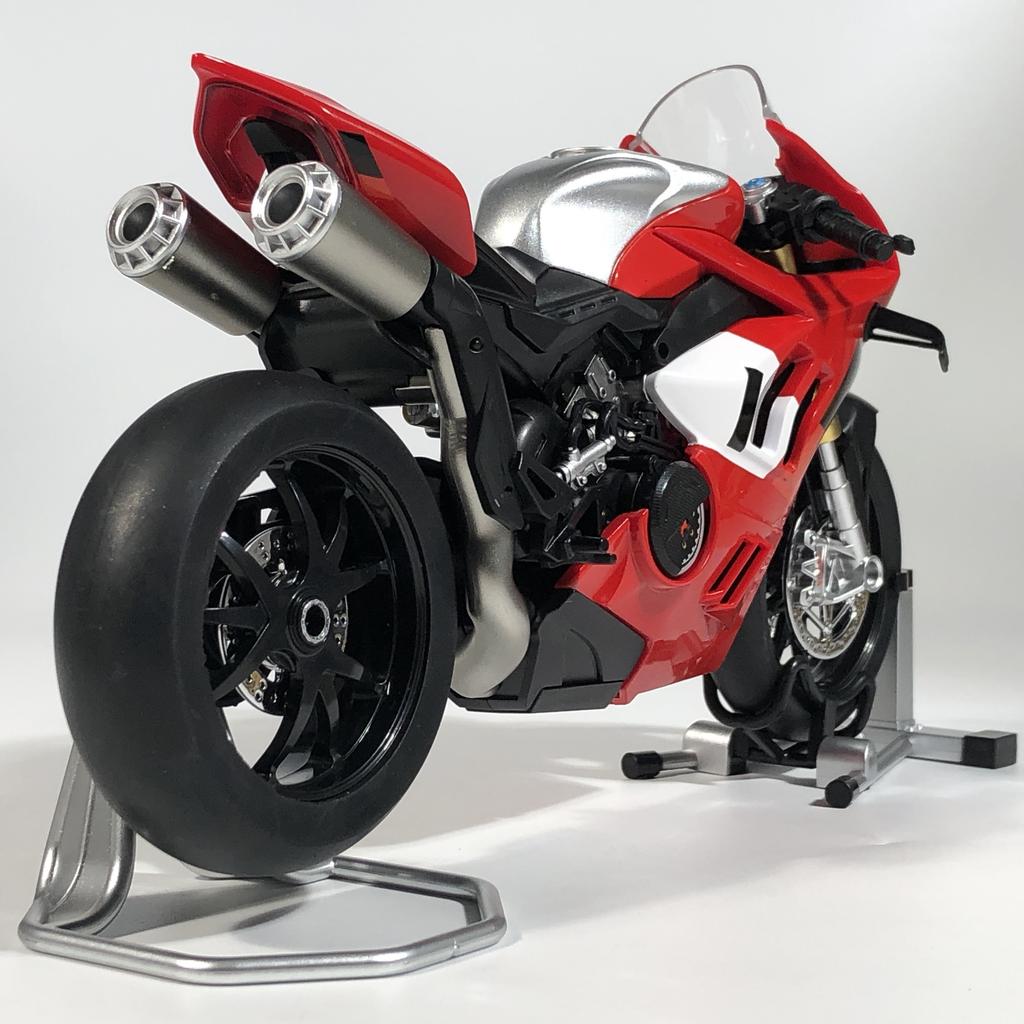 1/9 Ducati Panigale V4R High Performance Superbike Alloy Metal Diecast Model Motorcycle Children Toy Car for Child Sound & Light