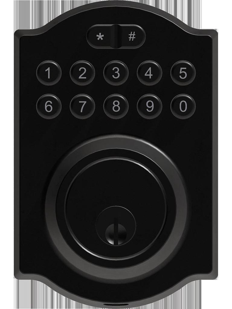 Smart Electronic Keypad Deadbolt Lock with Automatic Door Control