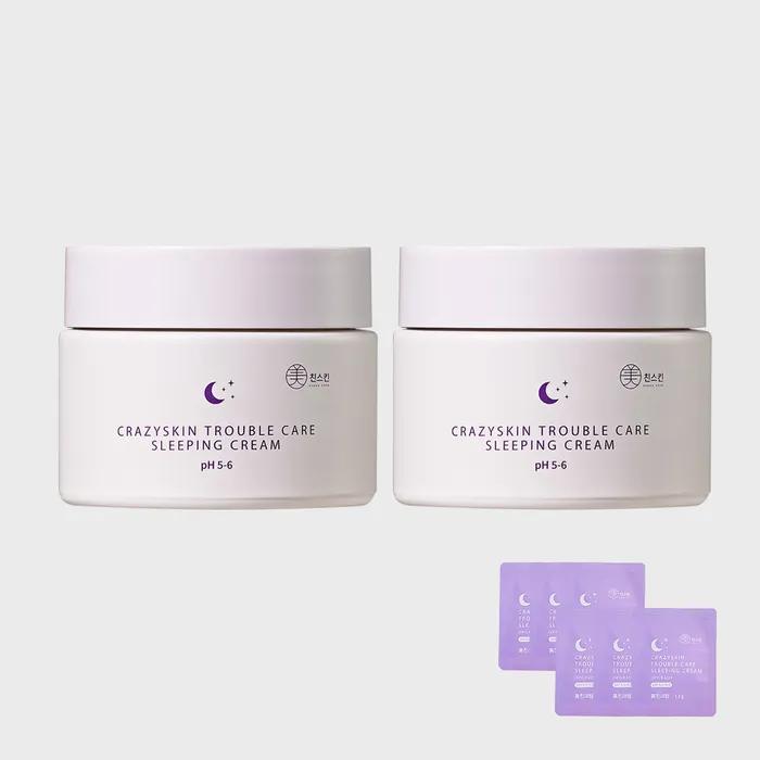 Trouble Care Sleeping Cream Upgrade 50g X 2