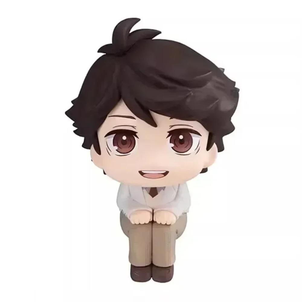 Anime Haikyuu!! Oikawa Tooru Iwaizumi Hajime Akaashi Keiji Podívej se nahoru Model Akční figurky PVC Q Verze Sběratelské Narozeninové Hračky