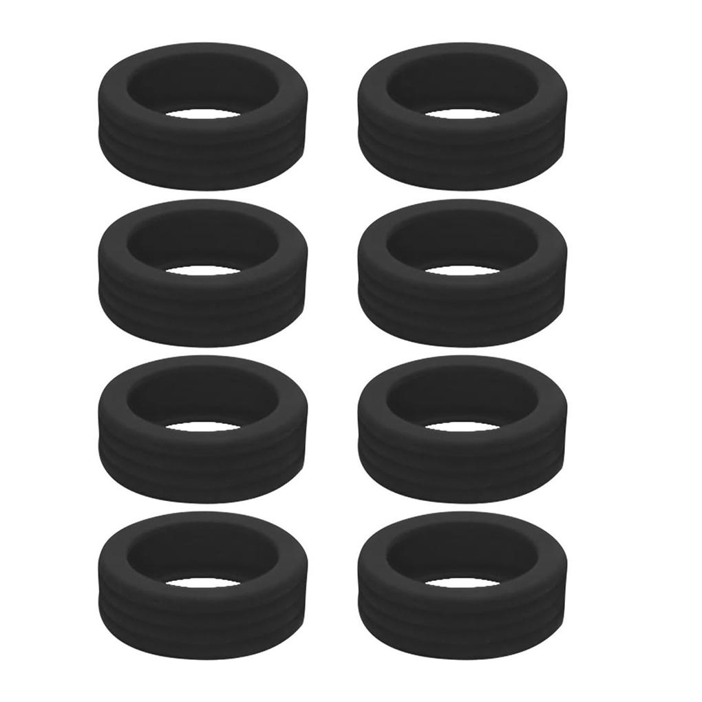 

8piece Luggage Wheel Protective Cover Made With Silicone For Durable And Fashionable Durable