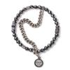 Qoocobb Hematite & Mint Crystal Chain Gemstone Bracelet Gemstone Chain-02
