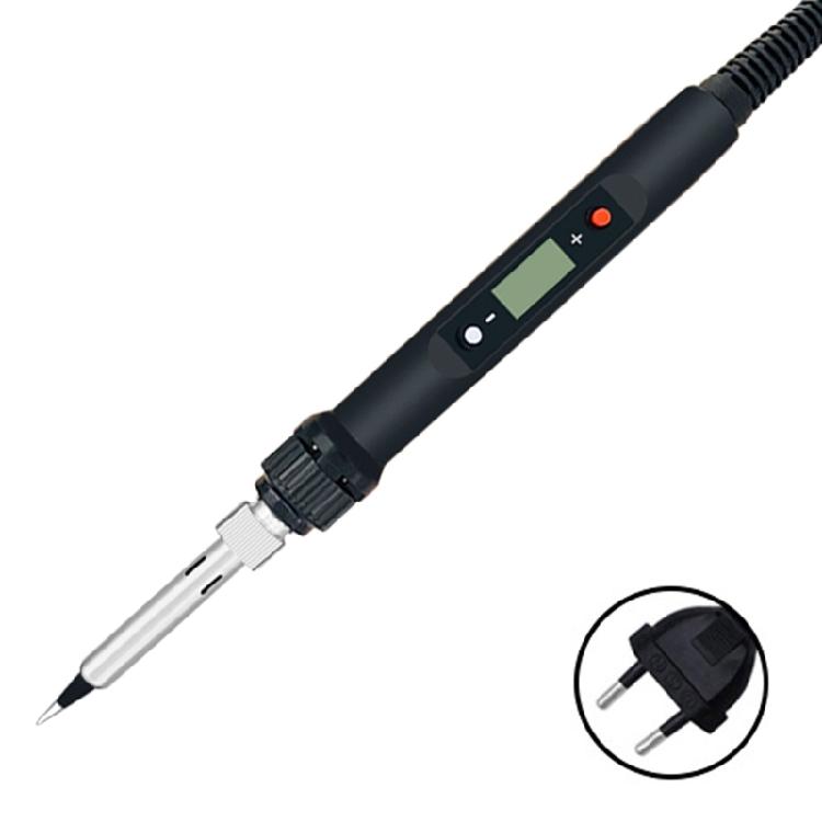 

Adjustable Temperature Electric Soldering Iron 80W Welding Solder Rework Station чорний