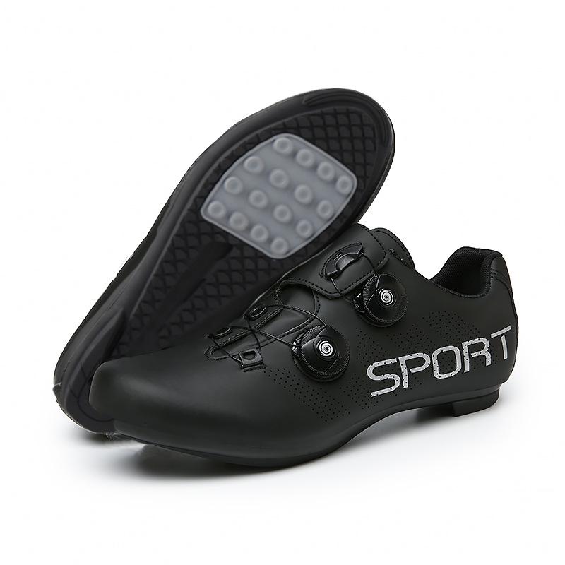 Unisex SPD Cycling Shoes - Road & Mountain Bike Hard Sole 38