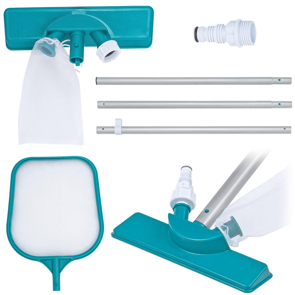 Pool cleaning set, stick 167cm + vacuum cleaner + net Bestway 58013