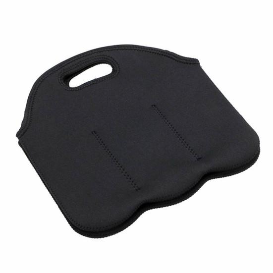 Høykvalitets vaskbart dykkermateriale med stor kapasitet Vinflaskeposebærerpakke for BBQ Vinflaskebærer