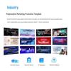 Smart Wall-Mounted Advertising Display CN Plug (adapter Included)
