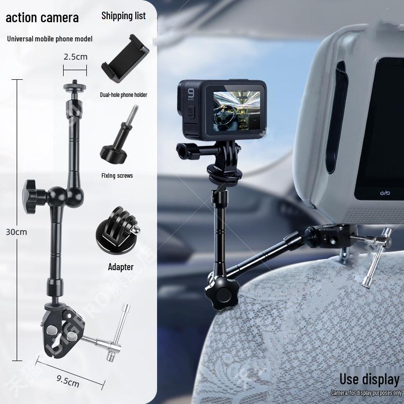 Car Interior Phone Mount for Recording Driving View