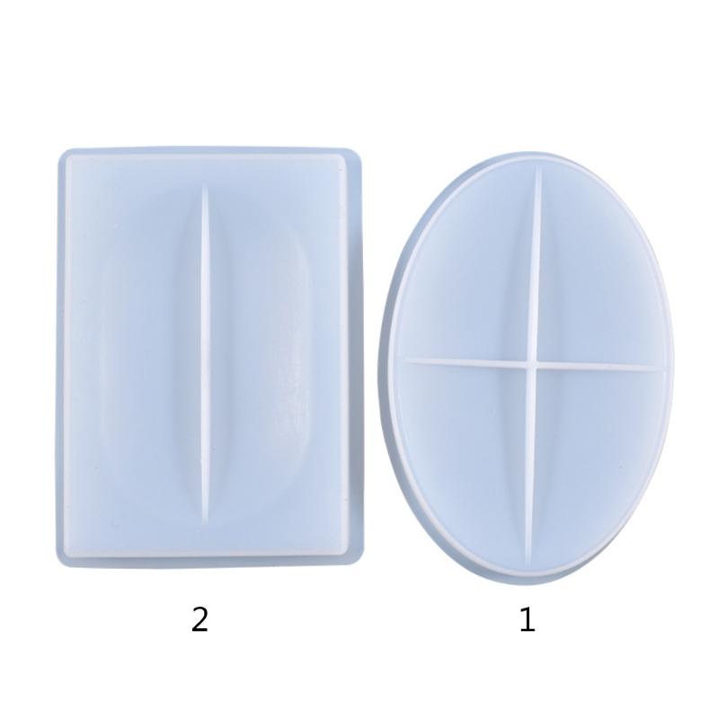 DIY Craft Jewelry Holder for Case Silicone Mold Soap Storage Box Crystal Mold Soap Storage Organizer Rack Resin Casting