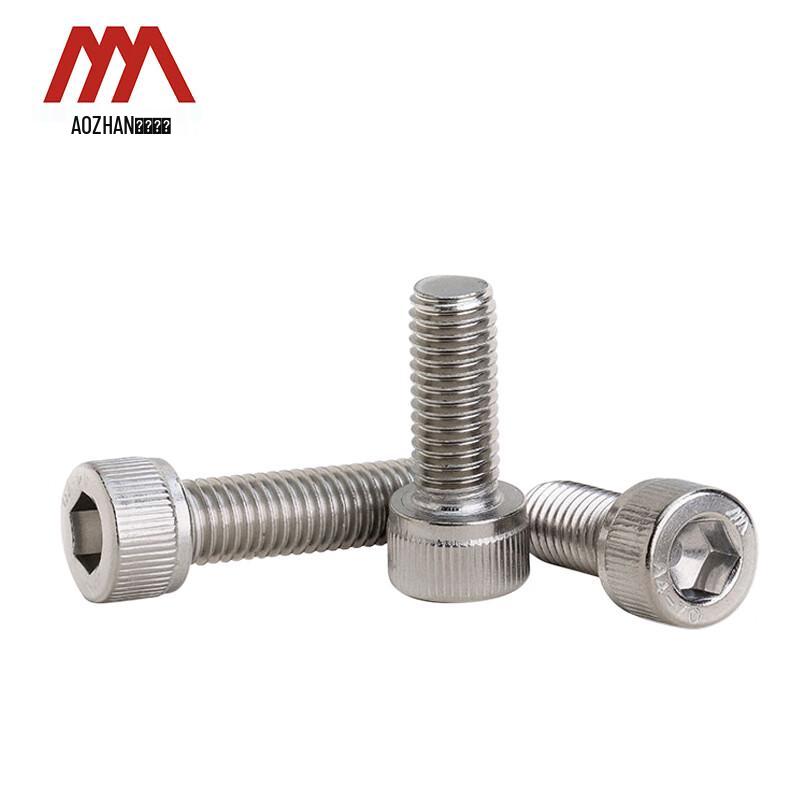 Aozhan Industrial 316 SS DIN912 Hex Socket Full Thread Screws