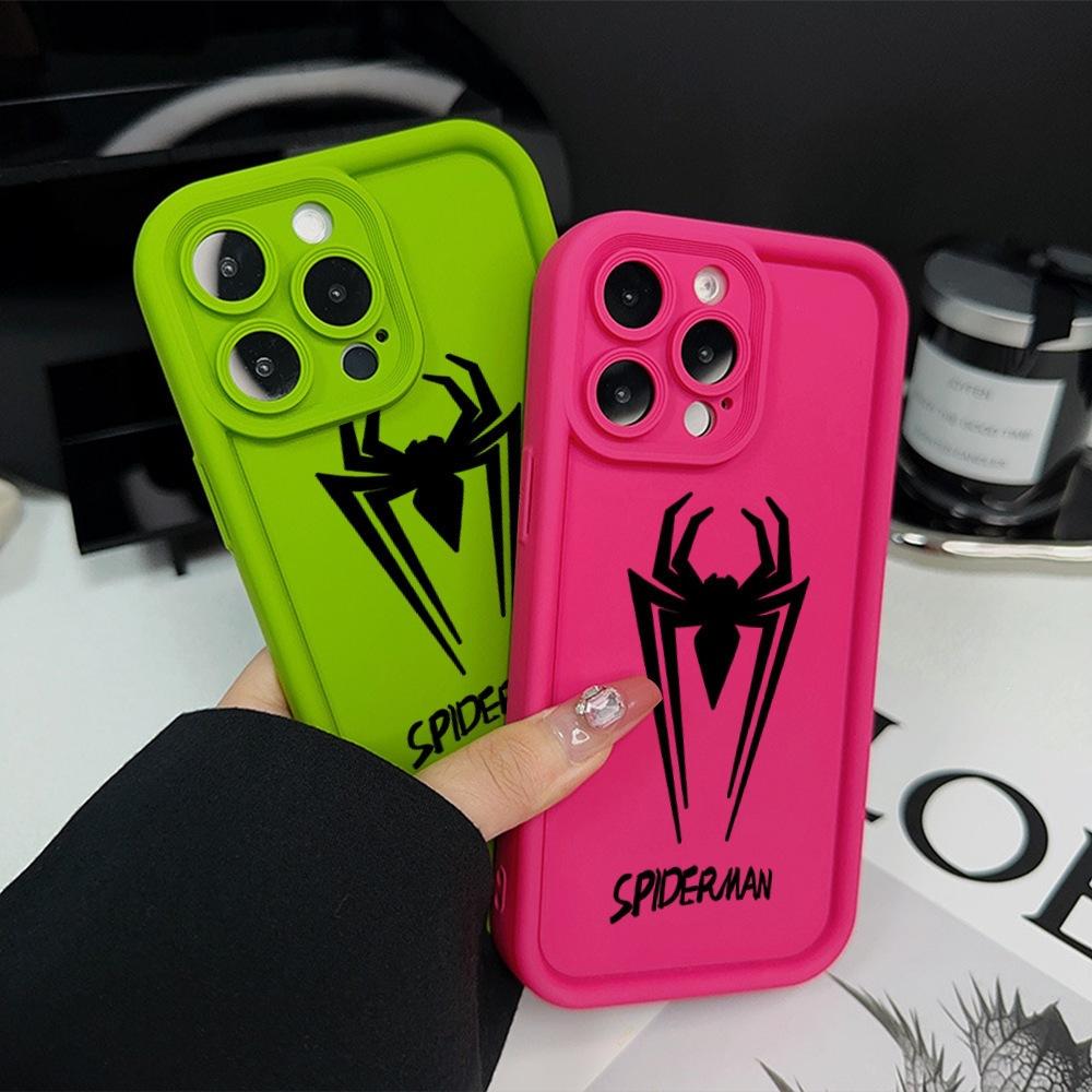 Hot-selling Spiderman Mobile Phone Case Apple 11 Protective Case iPhone14Pro Anti-drop Men's Mobile Phone Case