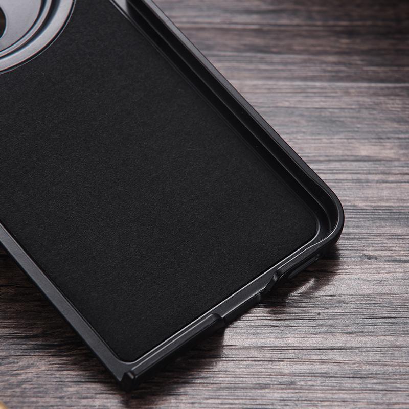 For Oppo Find N3 5G/OnePlus Open Case PU Leather Coated Hard PC Protective Phone Cover