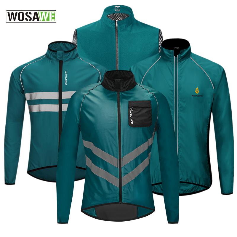 WOSAWE Giacca ciclismo Uomo Antivento Impermeabile Idrorepellente cappotto  antivento lungo riflettente Blu acquista in modo economico — spedizione  gratuita, recensioni reali con foto — Joom