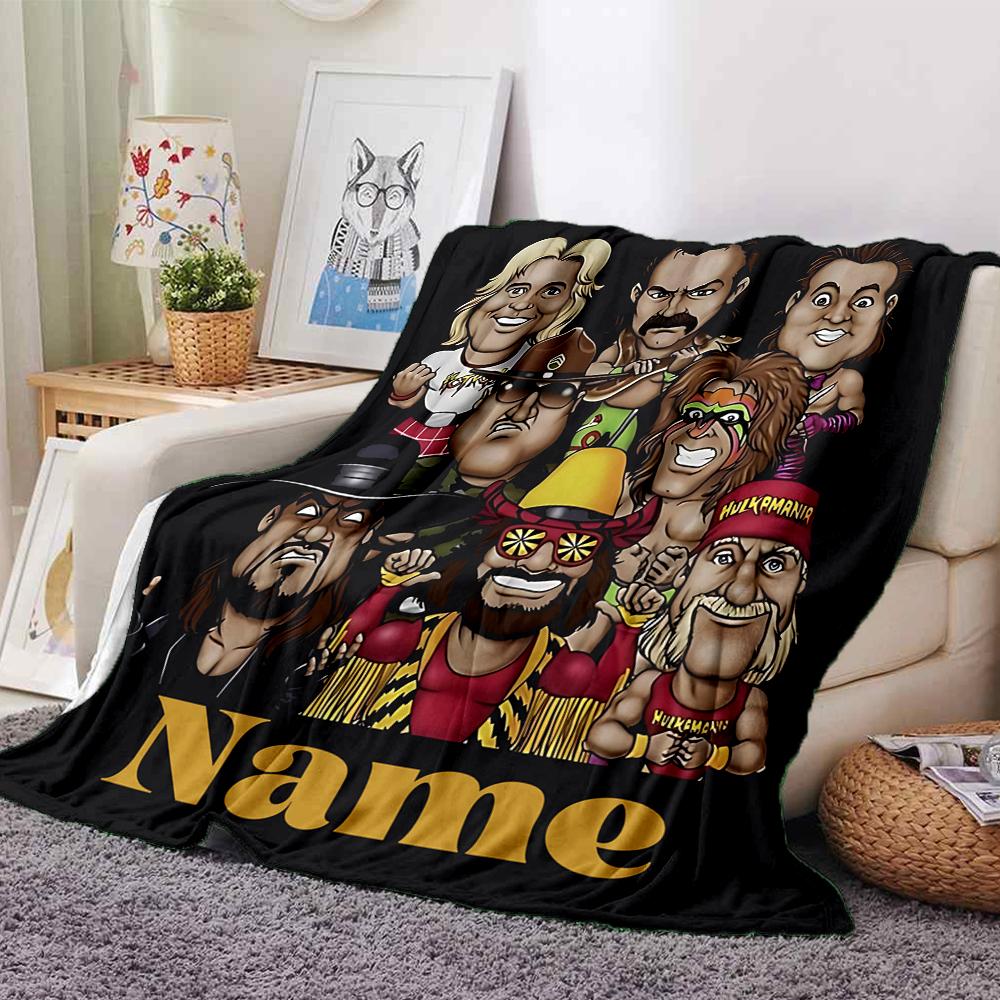 Custom Name "Night Ops: Shadow Warrior" Blanket for Couch & Bed, Plush Cozy Fuzzy Blanket Super Soft & Warm Blankets for Fall and Winter. 0908201
