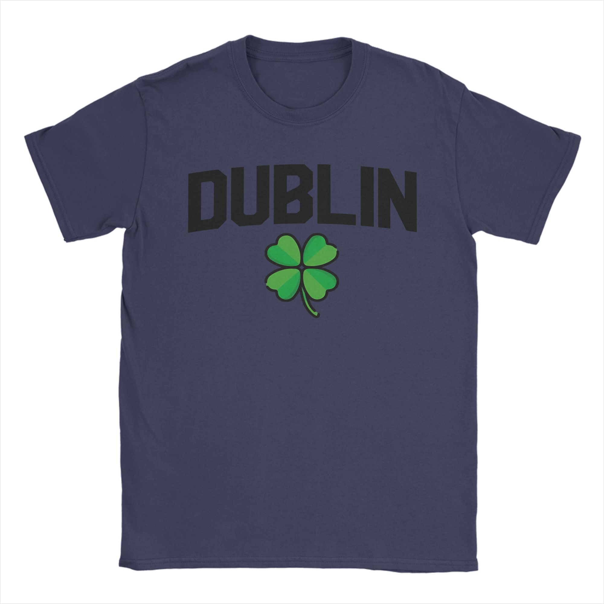

Dublin Ireland T Shirts Men 100 Cotton Novelty TShirt Round Collar Tees Short Sleeve Clothes Summer 4XL
