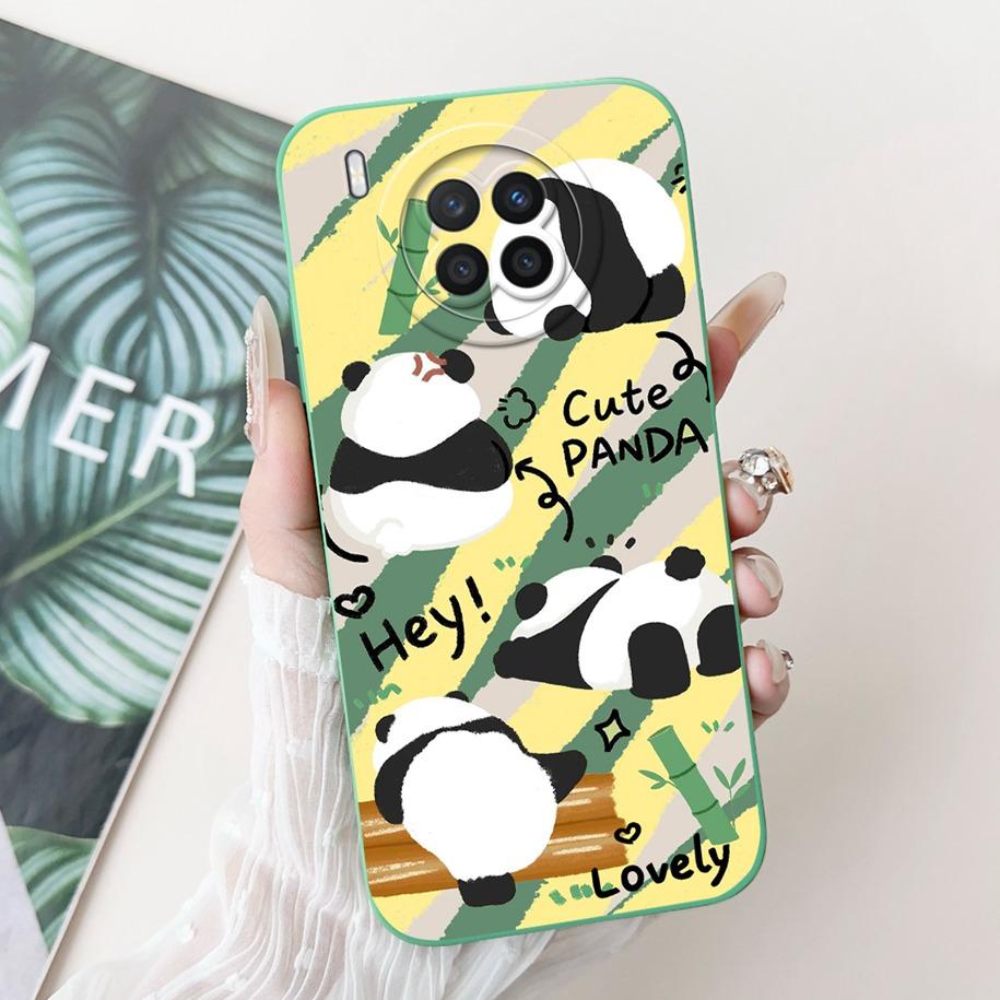 For Huawei Nova 8i Case Nova8i 8 i Cover NEN-L22 NEN-LX1 NEN-LX3 Silicone Coque Soft Square Fundas For Honor 50 Lite Phone Cases