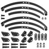 Front Rear Suspension Steel Leaf Spring Lifting Lug Set for 1/14 Tamiya RC Tractor Trailer Truck Model Car Upgrade Parts