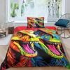 Cartoon Dinosaur Park World Duvet Cover Pillowcase Bedding Set Adult Boys Girls Bedroom Decoration Children Single Double S