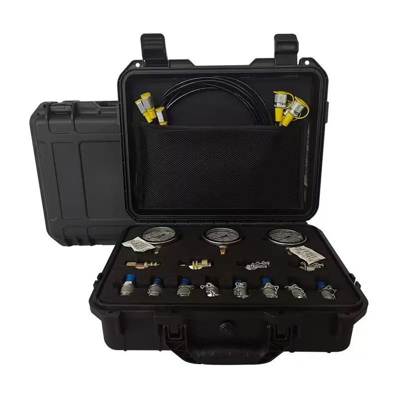Excavator Repair Hydraulic Toolbox: Portable Pressure Test & Inflation Kit