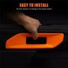 For Ford Ranger  2024 Car Door Armrest Cover Frame Trim Interior Accessories Orange-A87Q