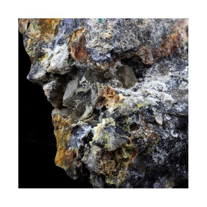 Pierres et Minéraux. Stolzite + Galène. 680.5 ct. Sainte-Lucie, Occitanie, France..