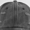 Casquette à visière vieillie Trou déchiré Chapeaux de soleil Chapeaux de baseball à la mode Homme Femme Sports de plein air