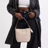 Coach City Bucket 17 Monogram Metal Logo Coated Canvas Bucket Bag Women Bags Sand CT800-IMXDM