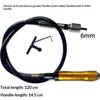 Engraver Flexible Shaft 6Mm Flex Shaft Handpiece Power Tool Electric Drill Handle Chuck Separate Mini Grinder Accessories