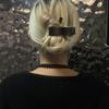 SENTIMENTS NO.291 [BLACK] HAIR PIN 2SET Push Pin Clip