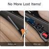 2-Pack Car Seat Gap Filler, No-Drop Seat Side Gap Seam Filler Organizer With Phone Holder, Universal Fit To Fill The Gap Between Seat And Console For