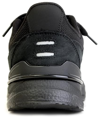 Dunlop Refined DR-8900 Men's Waterproof Sneakers, Black, Size 26.0 Cm