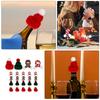 24Pcs Mini Christmas Knit Hat Scarf Set Compact Wine Bottle Covers Xmas Party Supplies Holiday Decorations Mini Knit Hat