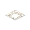 Nordic Rectangular LED Ceiling Light for Living Room and Bedroom