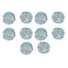 10pcs Light Weight Sewing Pin Cushion Pumpkin Shape Needlework Pin Cushion  For Sewing