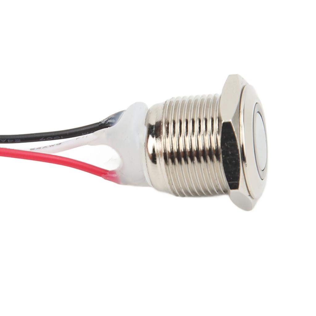Momentary Touch Switch M16 Illuminated Stainless Steel Waterproof High Sensitivity for GSM HELP Point