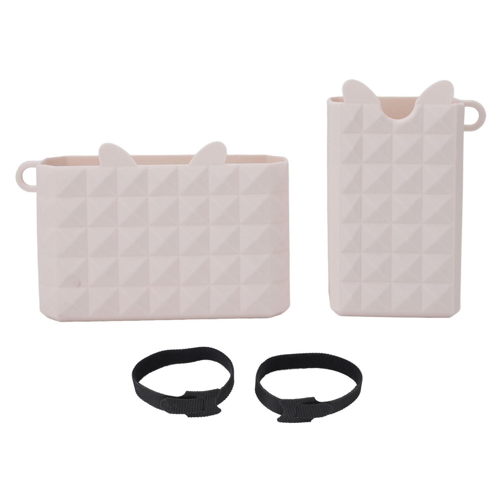 

Пляжна сумка Тримач для телефону Багатоцільова Стильна Легка Силіконова Сумка для зберігання для Пляжної сумки рожевий/білий