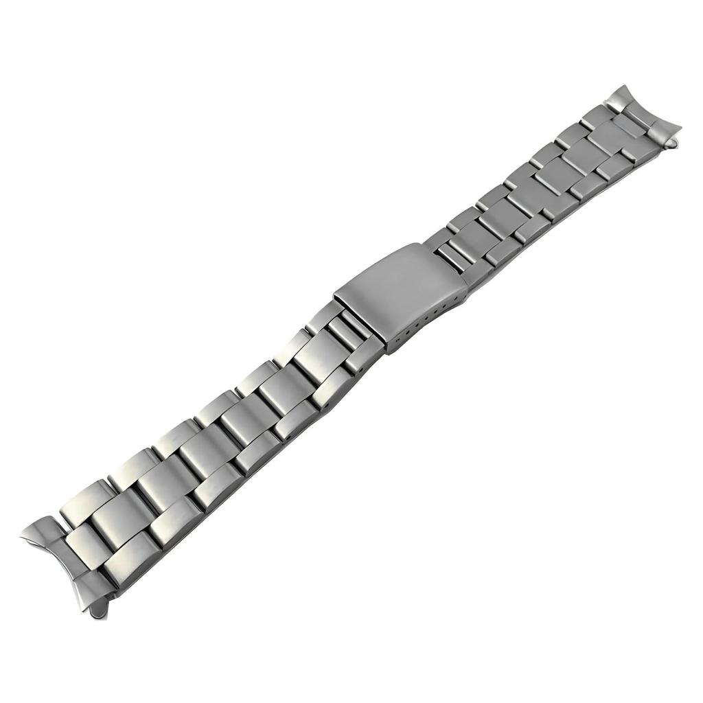Rolex Compatible Stainless Steel Hairline Old Model Oyster Bracelet 19mm Lug [adzu] Band, Finish, Matte, 19mm/20mm, (Matte Finish, Width)