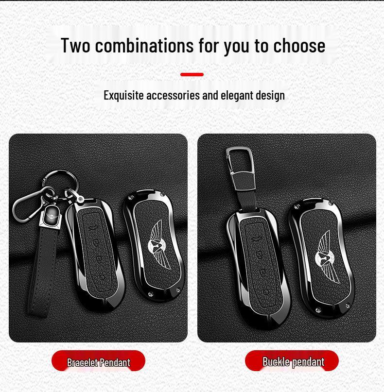 Y6 High-end Remote Key Case for Long-distance Drives | H8 & H9 New Energy Models | Creative Metal Design for Men & Women