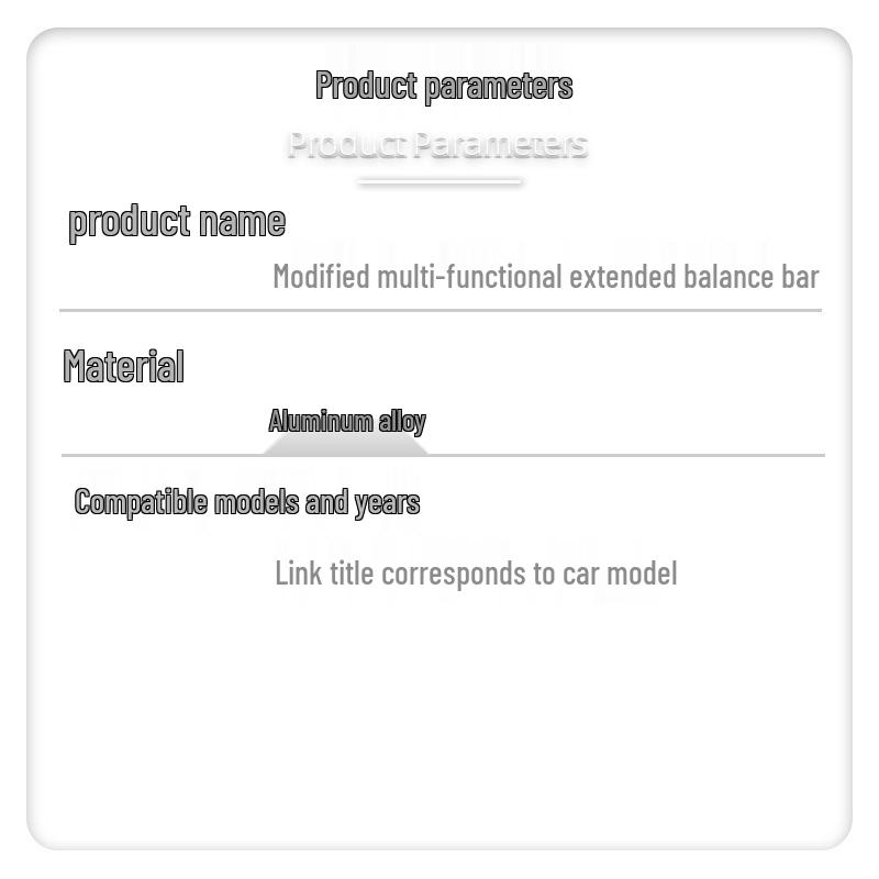 Multifunctionele Balansstang & Navigatiebeugel voor Honda NWF125/F125