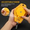 PATIKIL Retractable Spring Balancer 3.3-6.6lbs (1.5-3kg) Bearing Spring Tool Load Balancer 9ft Adjustable Cable Retractor Holder Positioner Included F