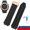 Silicone Watch Band for HUBLOT Hengbao HB Yubo Classic Fusion Big Bang Waterproof Rubber Watch Band Convex Mouth 26 * 19mm